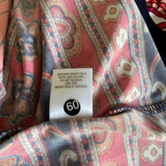 Multi-Pattern Print Dress - Picture 6 of 6